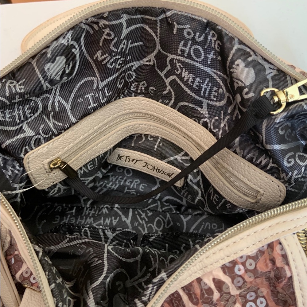 Sequins Betsey Johnson Purse - Picture 7 of 7